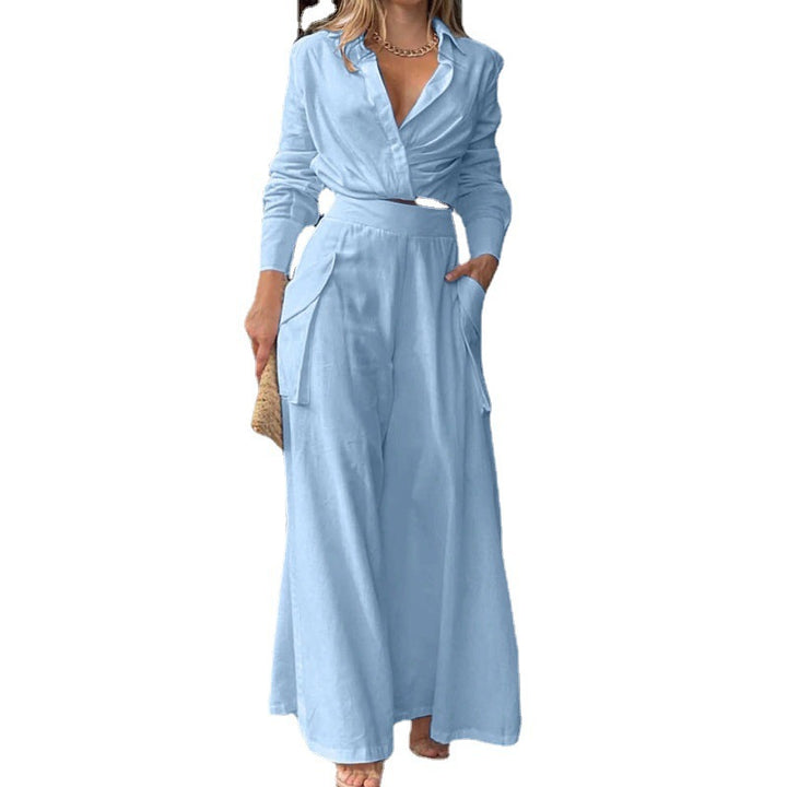 Damen Elegantes und lässiges Zweiteiler-Set Drune