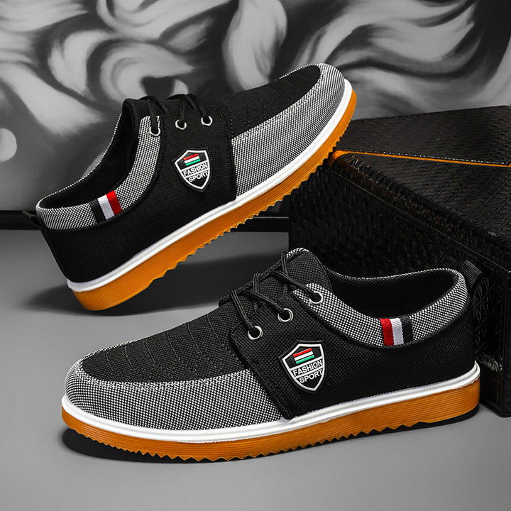 Damen Atmungsaktive Freizeit-Schnürschuhe mit rutschfester Sohle und flexiblem Obermaterial Drune