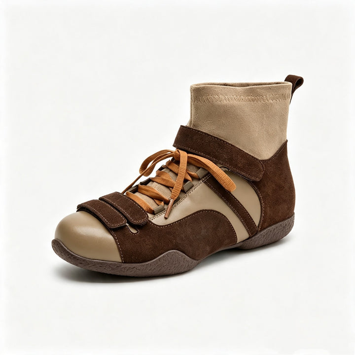 Damen Sportliche High-Top Sneaker Drune