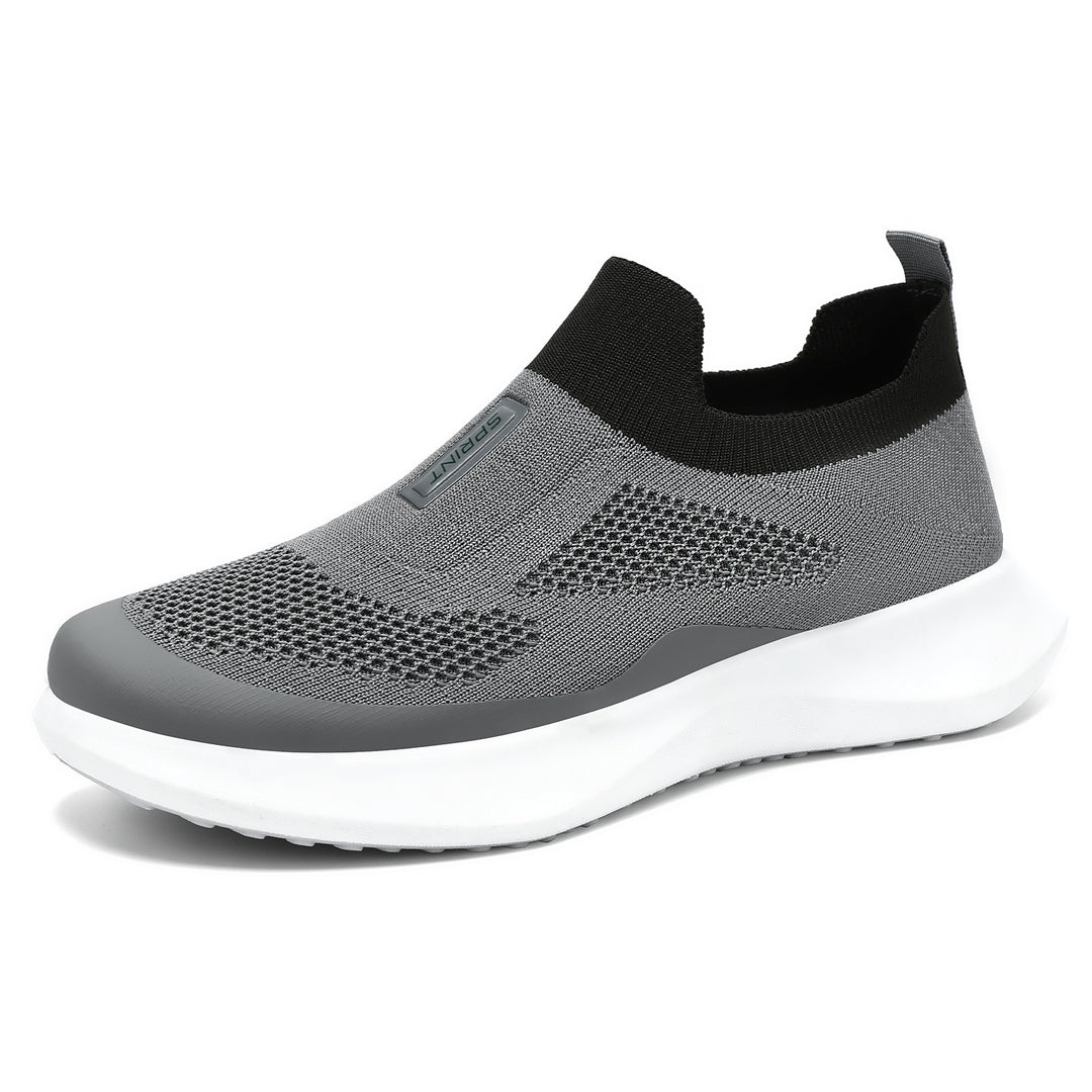 Damen nan leichter Strick-Slip-On Sneaker mit sockenähnlichem Schaft, elastischem Einstieg und ergonomischer Memory-Plateausohle Drune