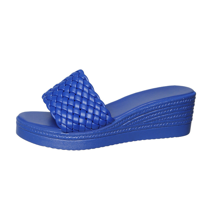 Damen Wedge-Sandalen mit geflochtenem Riemen und ergonomischer Sohle Drune