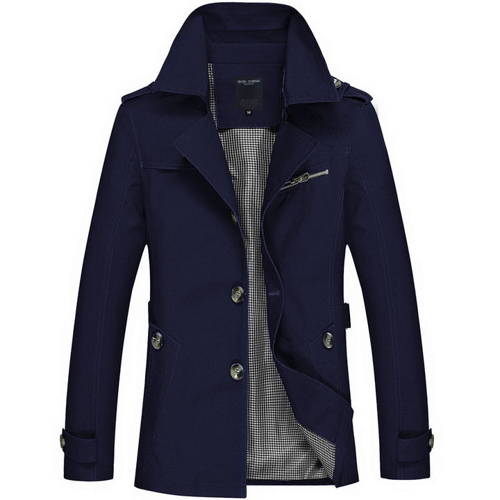 Herren Elegante und modische Trenchcoat Drune