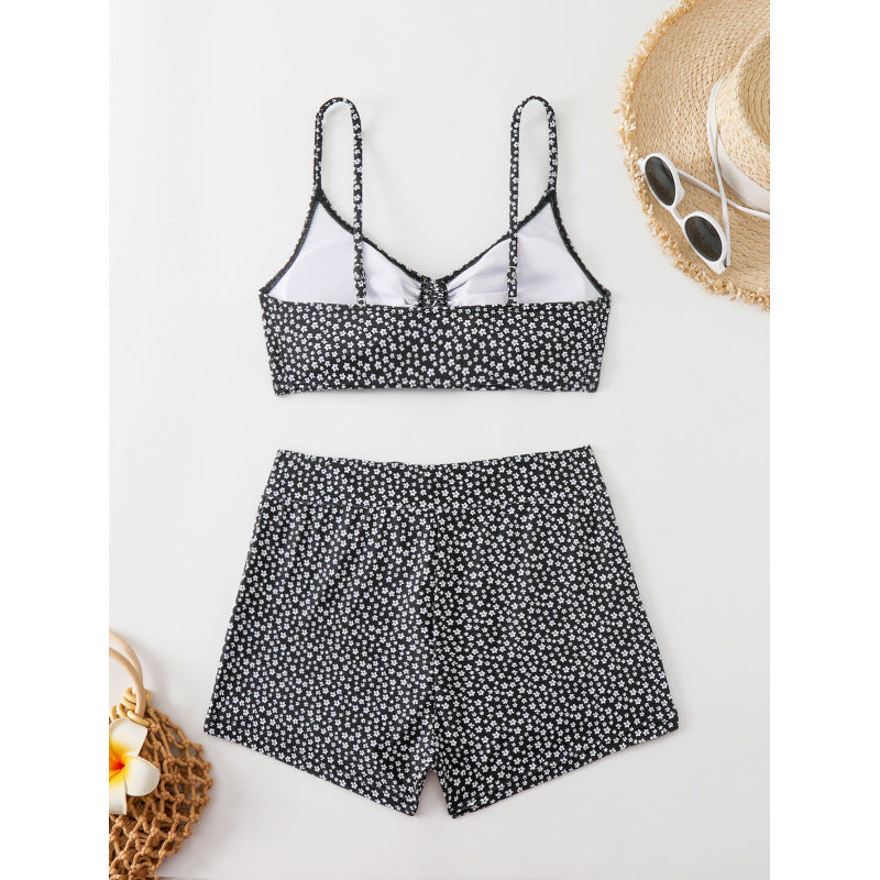 Damen Bikini-Set mit floralem Design und schickem Schnitt Drune