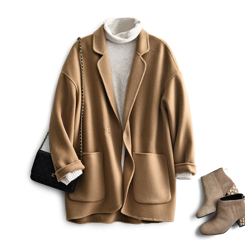 Damen Oversized Wolljacke Drune