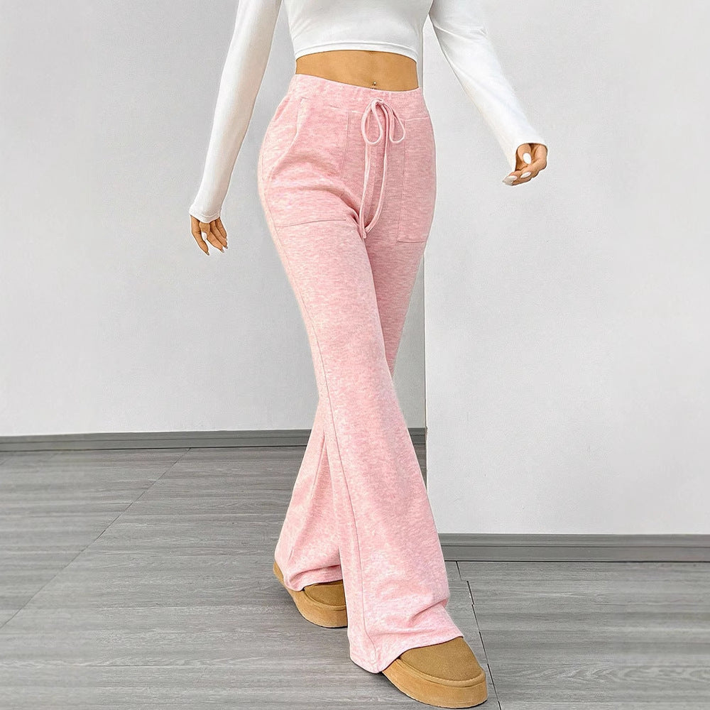Damen Weite Lounge- und Sweatpants mit elastischem Bund Drune