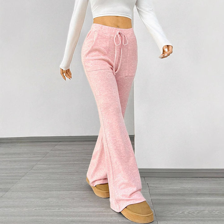 Damen Weite Lounge- und Sweatpants mit elastischem Bund Drune