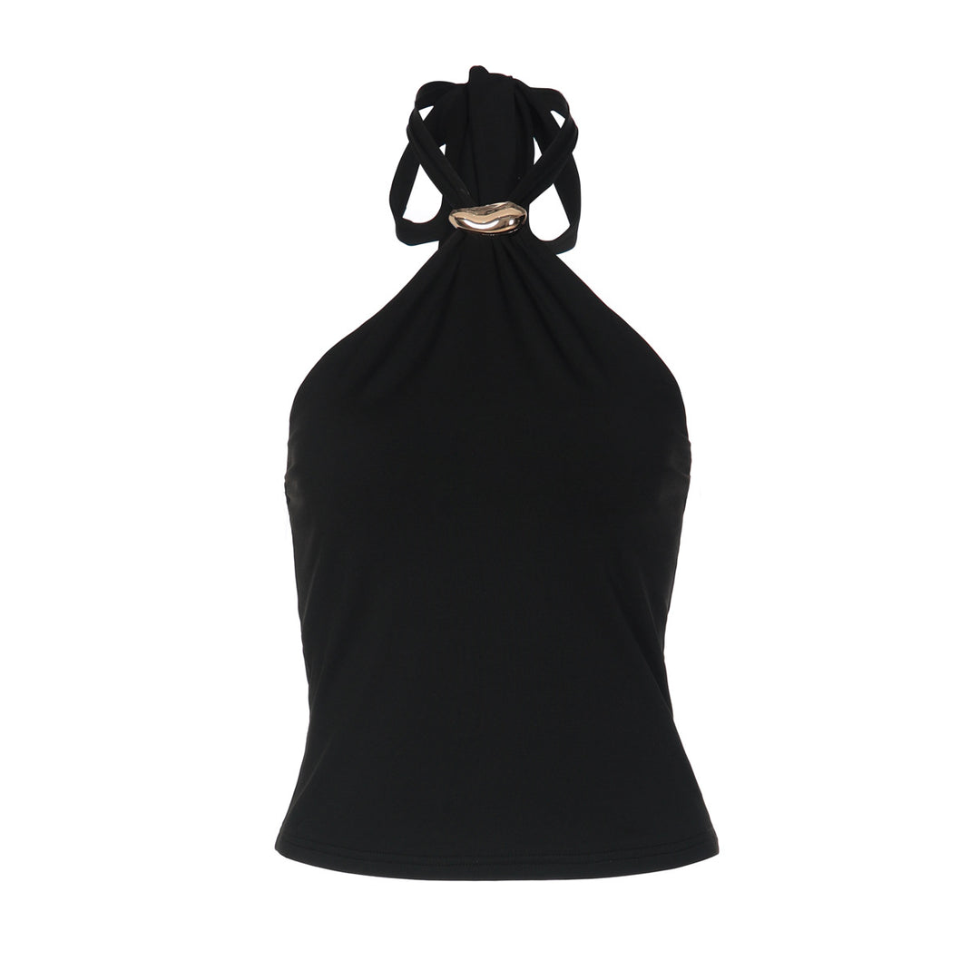 Damen Elegantes und zeitloses Neckholder-Top Drune