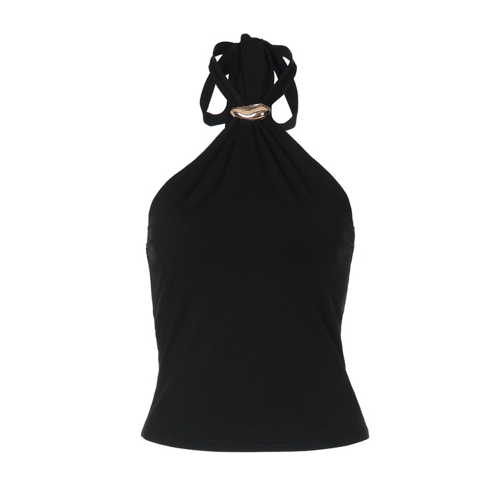 Damen Elegantes und zeitloses Neckholder-Top Drune
