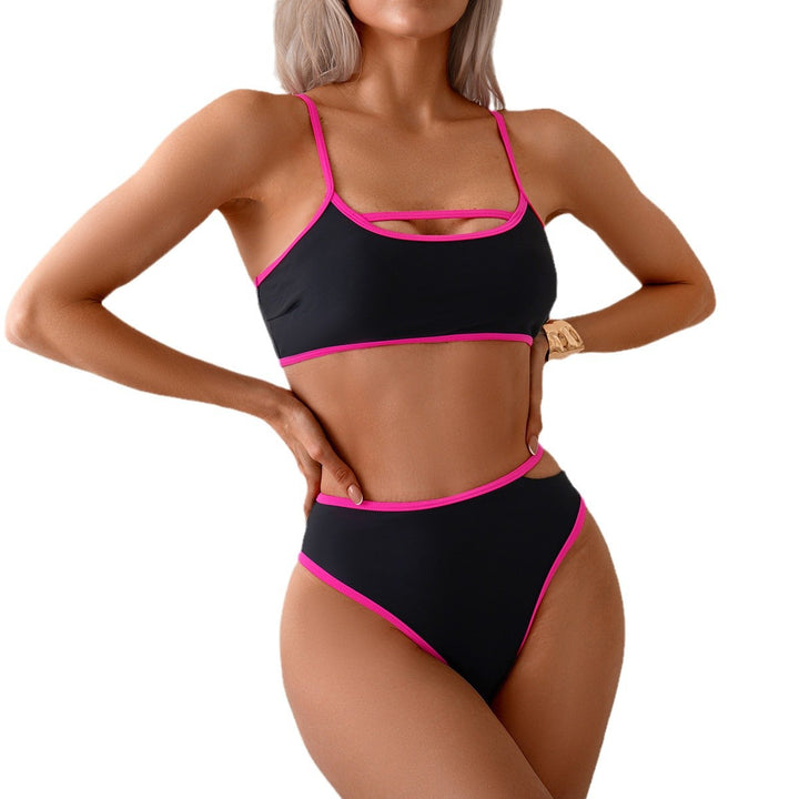 Damen Sportlicher Bikini mit einzigartige Cut-out-Details Drune