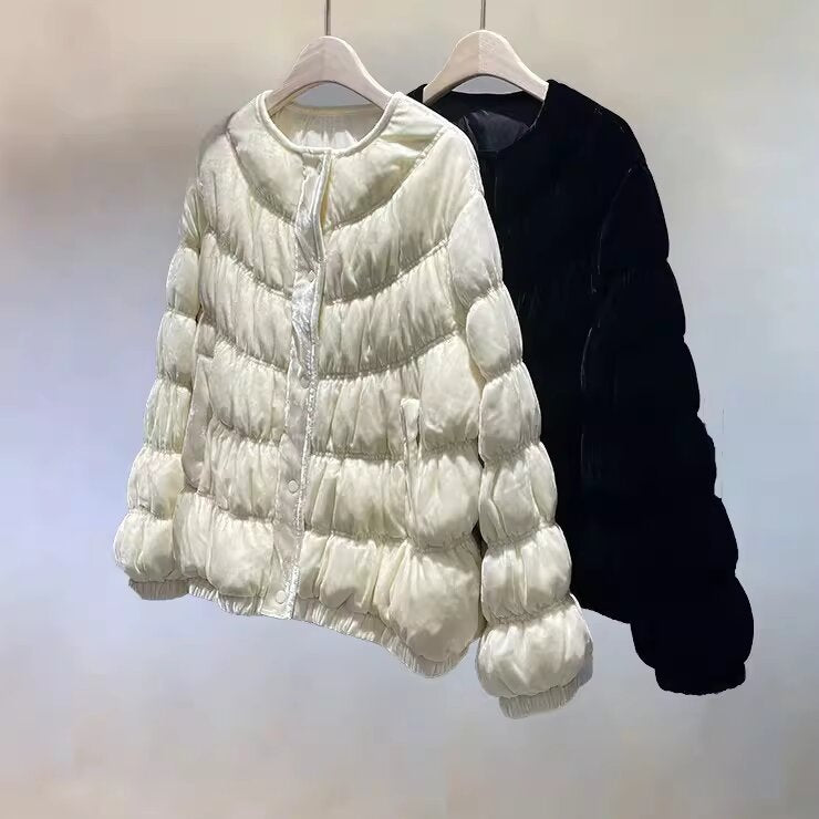 Damen Modische Daunenjacke Drune