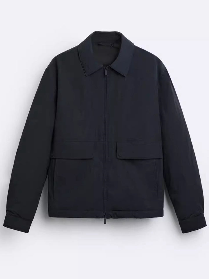 Herren lässige Jacke mit praktischen Taschen und modernem Schnitt Drune