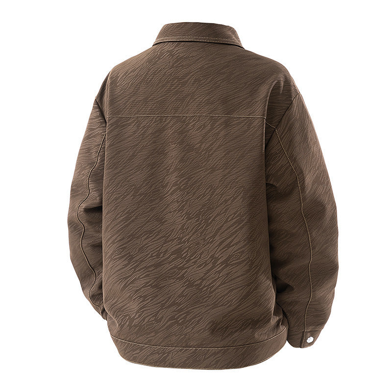Herren Lässige Overshirt Jacke Drune