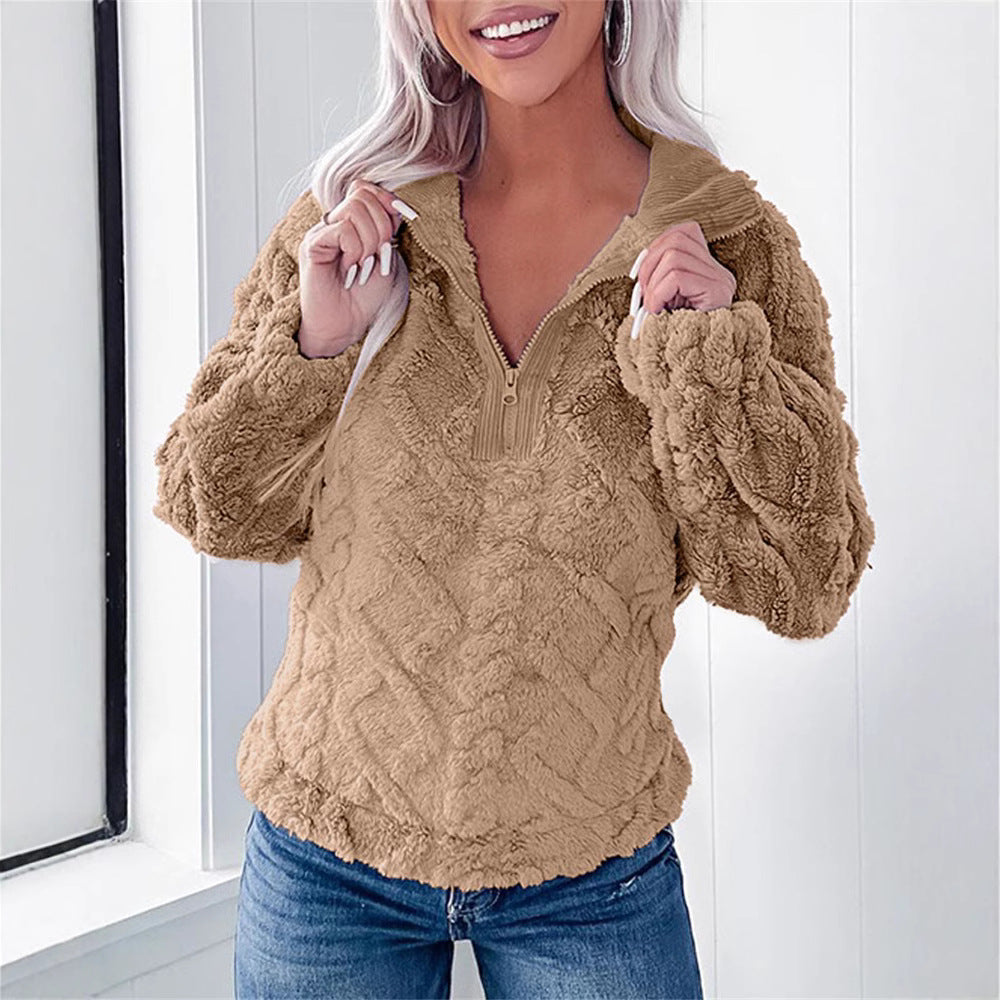 Damen kuscheliger Pullover Drune