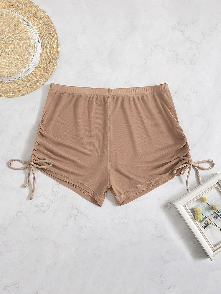 Damen Badeshorts mit seitlichen Raffungen Drune