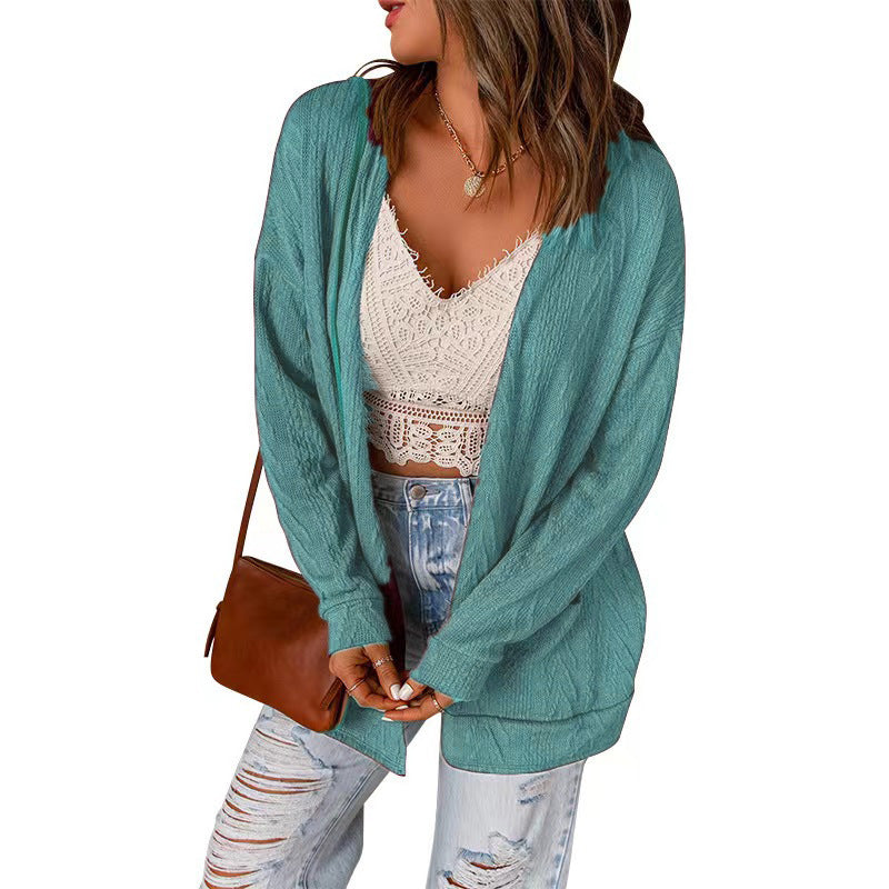 Damen lässige Long Cardigan Drune
