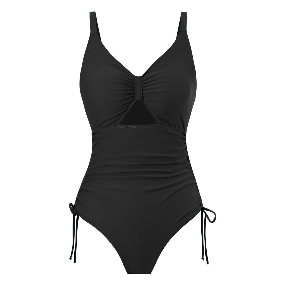 Damen Badekleid mit Cut-Out-Design und verstellbaren Trägern Drune