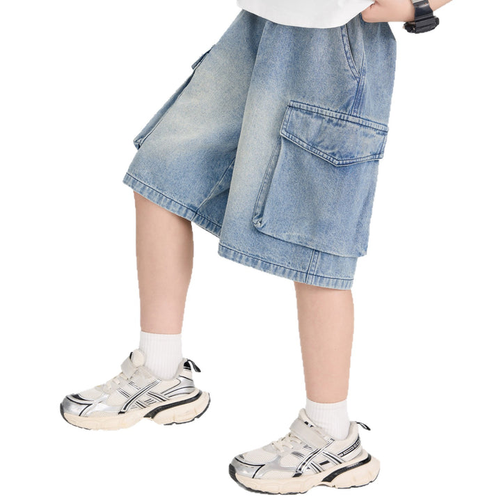 Jungen lässige Cargo-Shorts mit praktischen Seitentaschen Drune