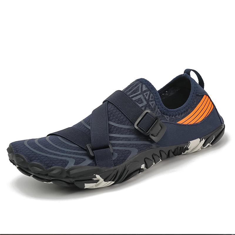 Damen Sportliche Aquafitness-Schuhe mit verstellbarem Gurt und rutschfester Sohle Drune