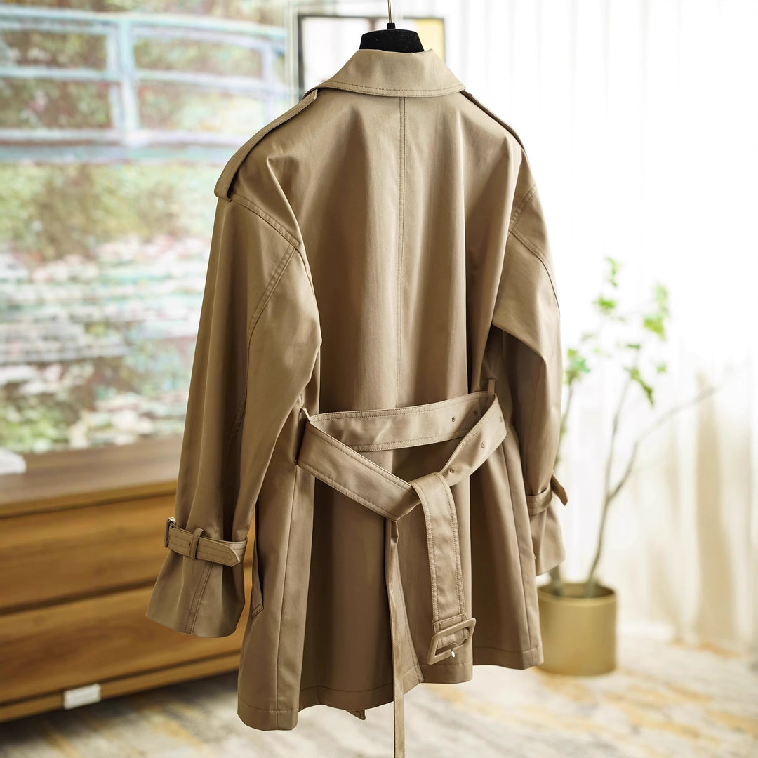 Damen Elegante und lässige Trenchjacke Drune