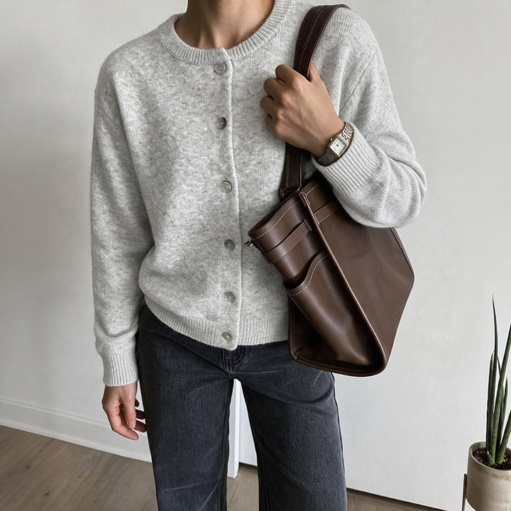 Damen Strickjacke mit Knopfdetails Drune 1788169133