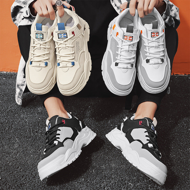 Herren Chunky-Sneaker mit atmungsaktivem Mesh, gepolsterter Plateausohle und technischer Komfortdämpfung Drune