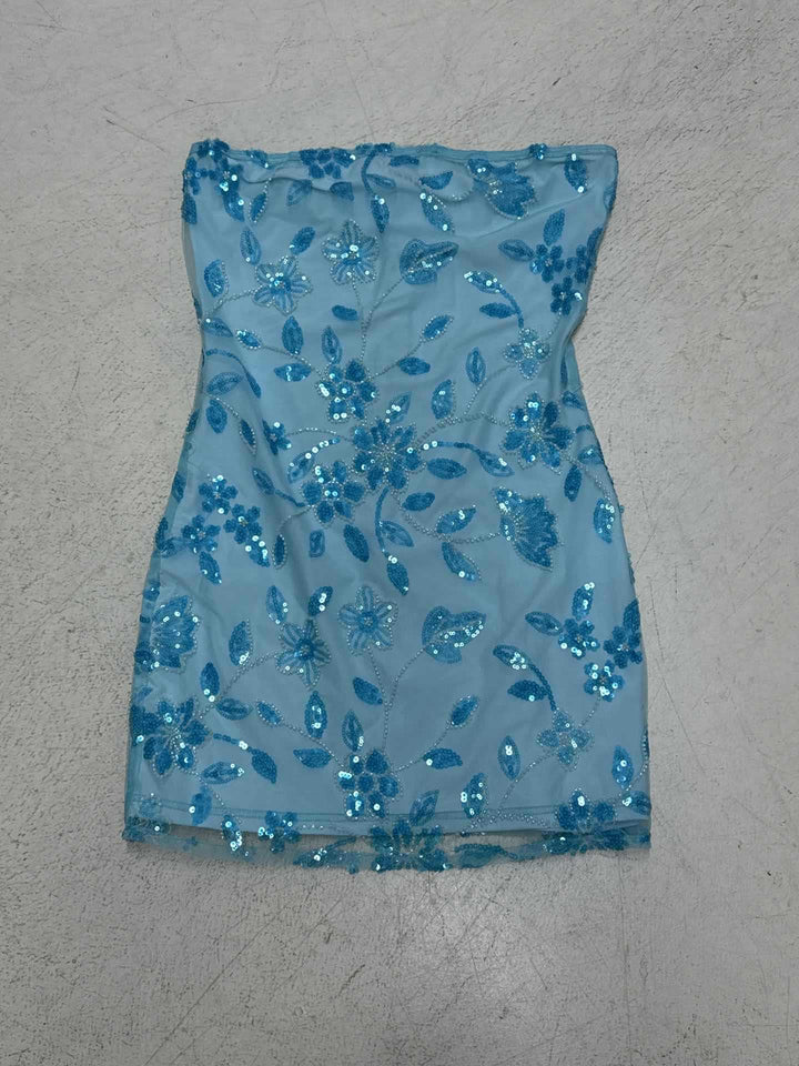 Damen Elegant besticktes Cocktailkleid Drune
