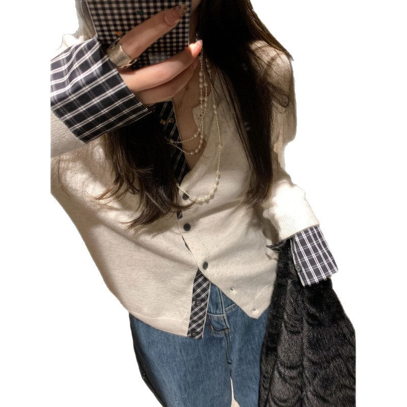 Damen Strickjacke mit feiner Cashmere-Mischung und eleganter Knopfleiste Drune