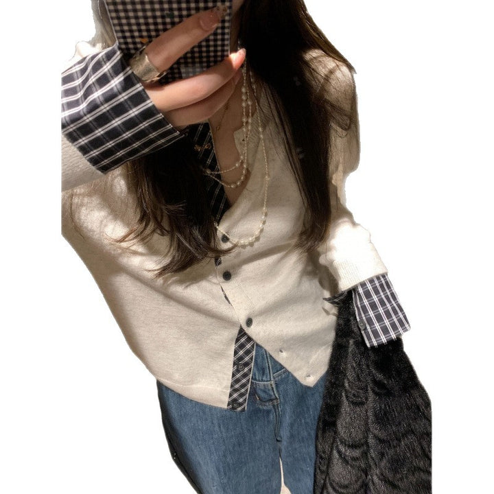 Damen Strickjacke mit feiner Cashmere-Mischung und eleganter Knopfleiste Drune