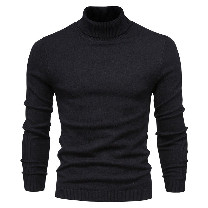 Herren Grober Rollkragenpullover aus wärmendem Material mit strukturierter Oberfläche Drune