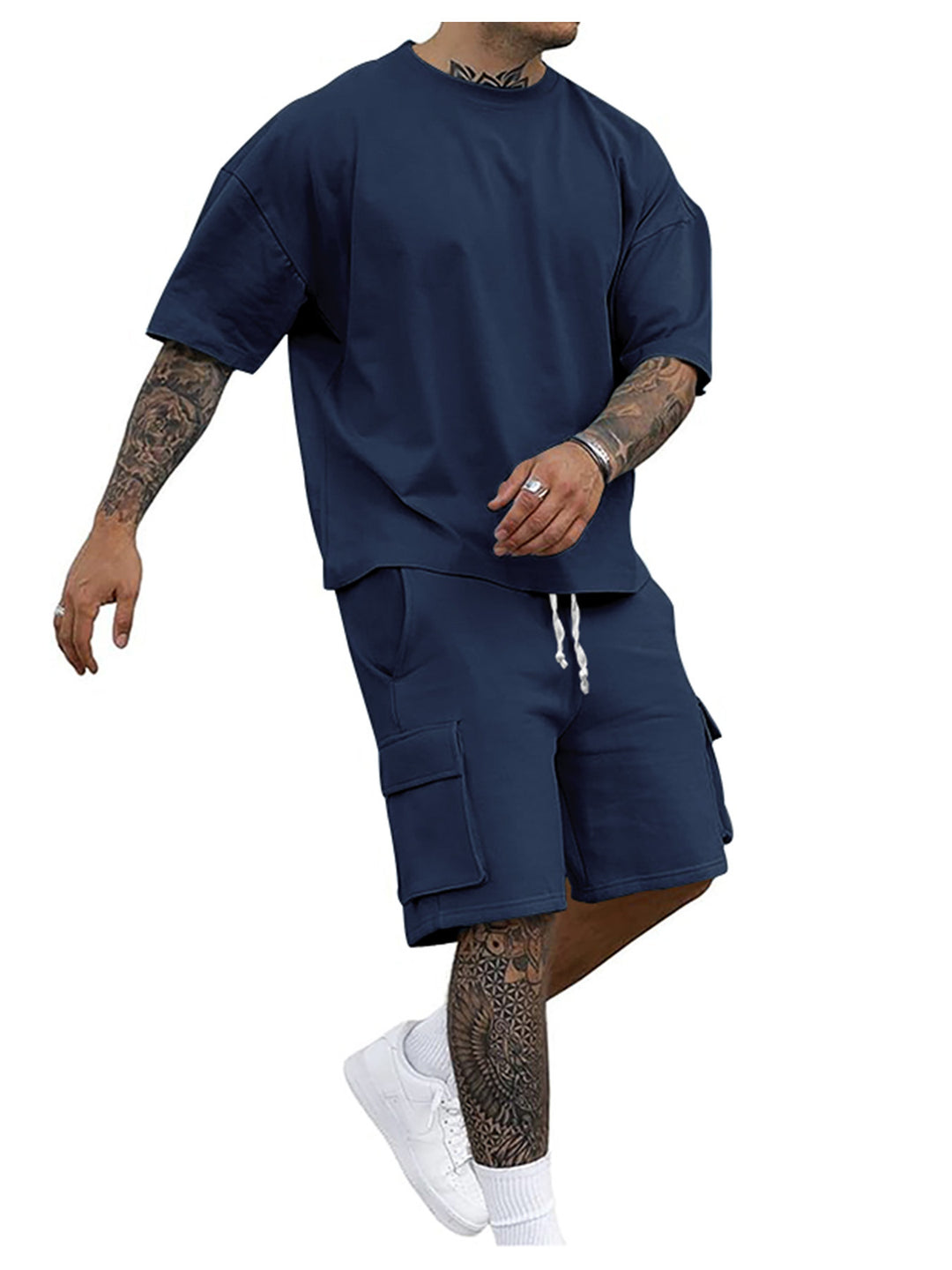 Herren Sportliches Cargo-Set Drune