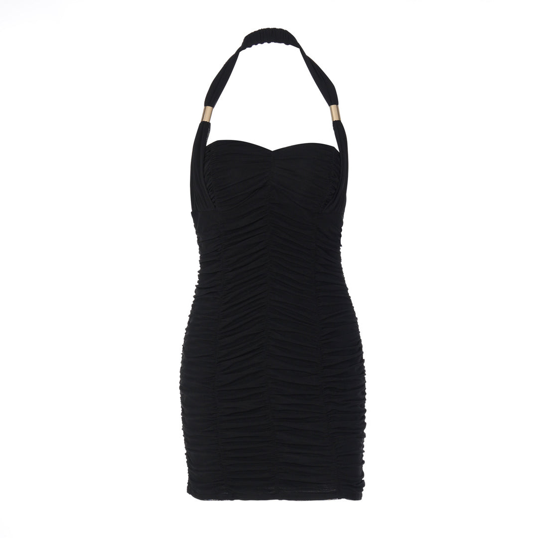 Damen Figurbetontes Korsettkleid mit Raffungen Drune