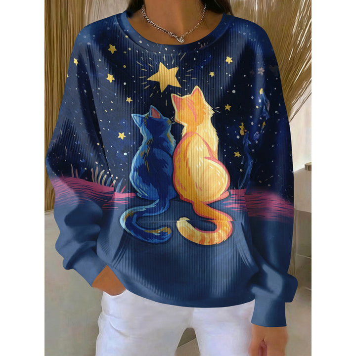 Damen Gemütlicher Pullover Drune