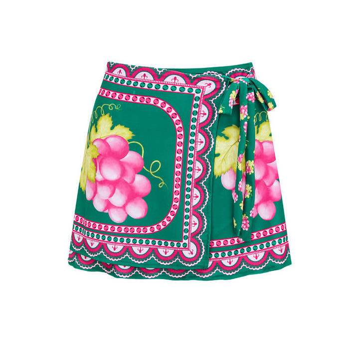 Damen Stylish Elegantes Badeanzug- und Rockset Drune