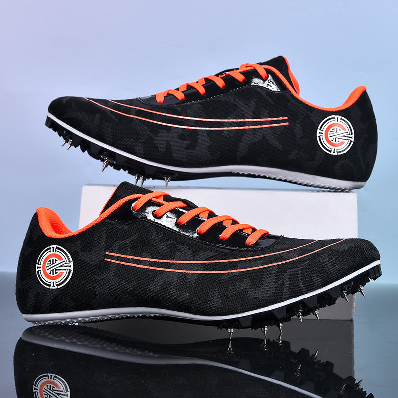Damen Hochgeschwindigkeits-Leichtathletikschuhe mit optimiertem Spike-Design Drune
