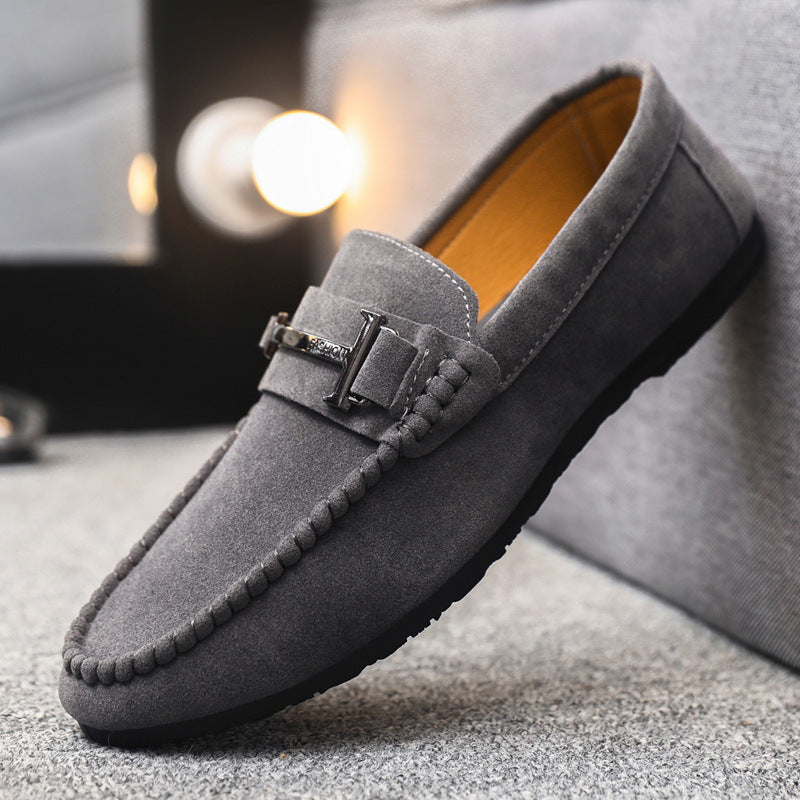 Herren Mokassins mit modischer Metall-Details Drune
