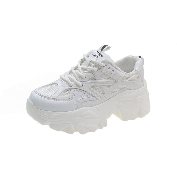 Damen Sportliche Chunky Sneaker mit atmungsaktiver Mesh-Oberfläche Drune