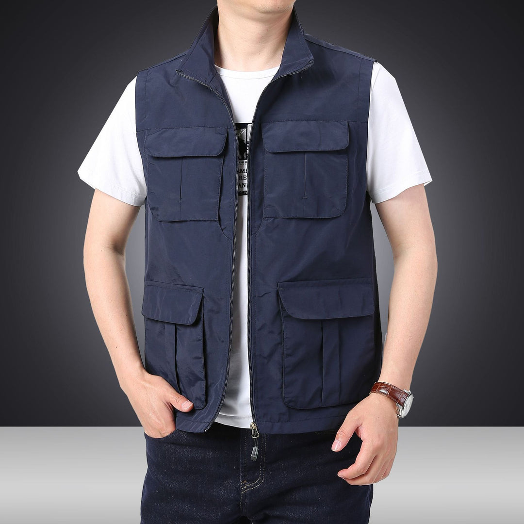 Herren Vielseitige Cargo-Weste Drune