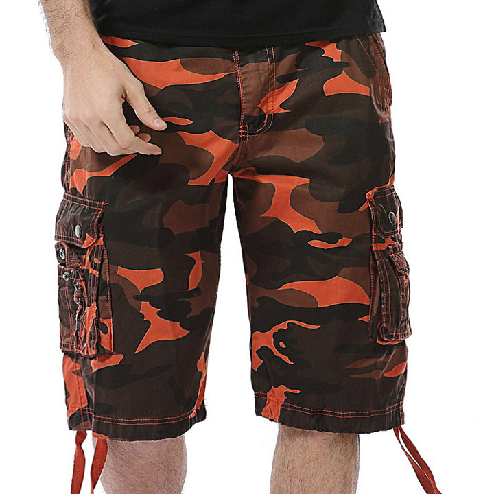 Herren Cargo-Shorts mit Mehrfachtaschen-Nutzungsdesign Drune
