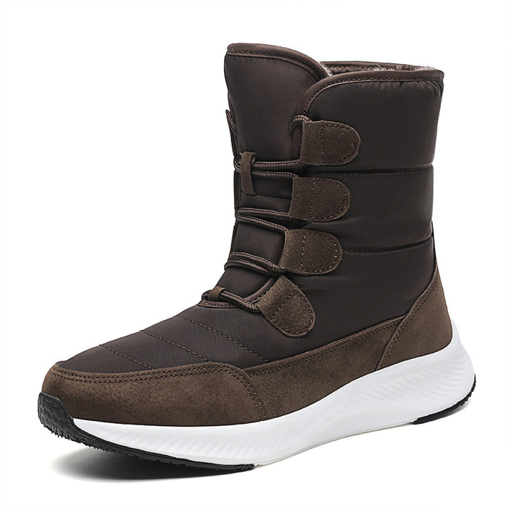 Damen Gefütterte Winterboots mit rutschfester Sohle und schnelltrocknender Oberflächenbeschichtung Drune