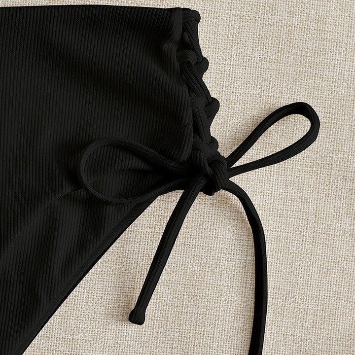 Damen Bikini-Set mit raffiniertem Schnürdetail Drune