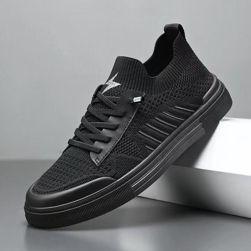 Herren Leichter gestrickter Low-Top-Sneaker mit sockenhaftem Schaft und elastischem Einstieg Drune