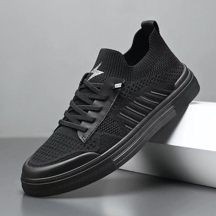 Herren Leichter gestrickter Low-Top-Sneaker mit sockenhaftem Schaft und elastischem Einstieg Drune