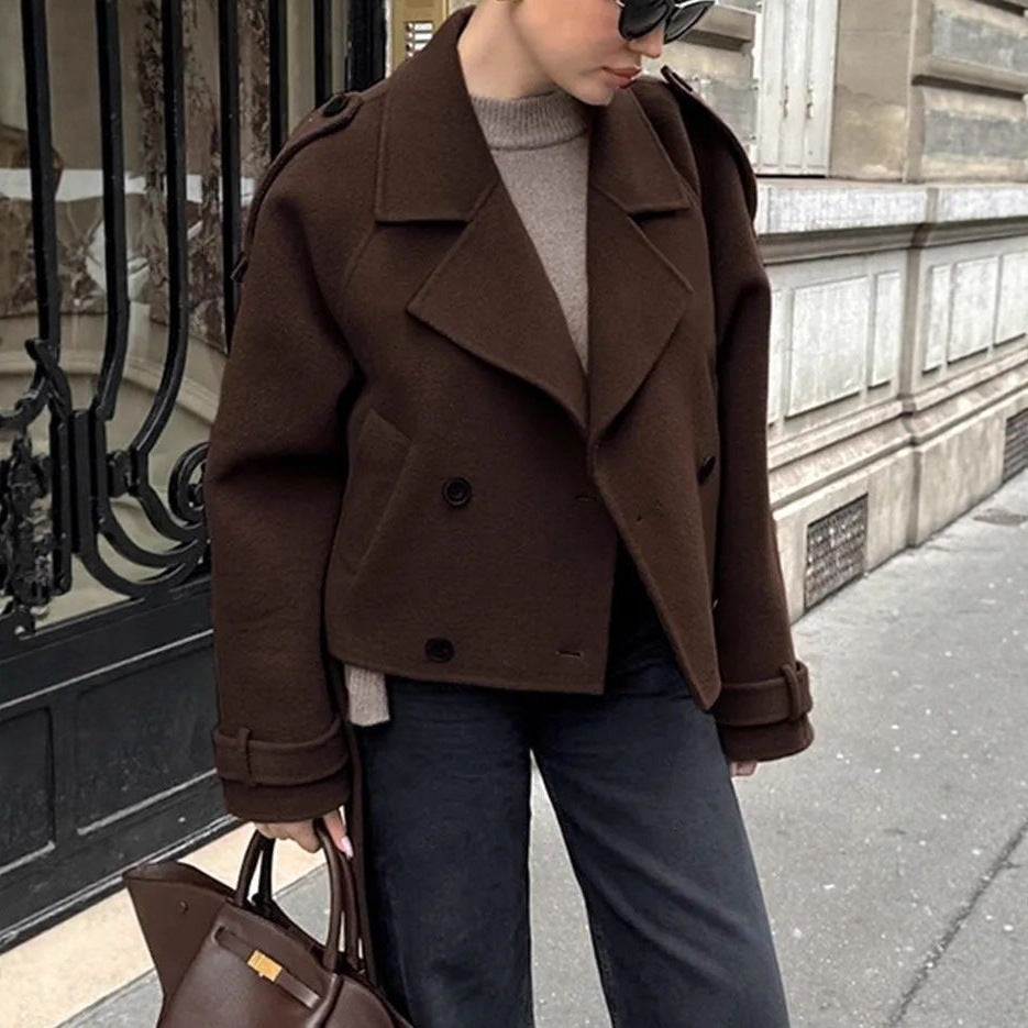Damen Modische Oversized Jacke
