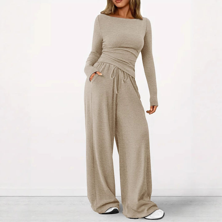 Damen lässiges Mix & Match Lounge-Set Drune