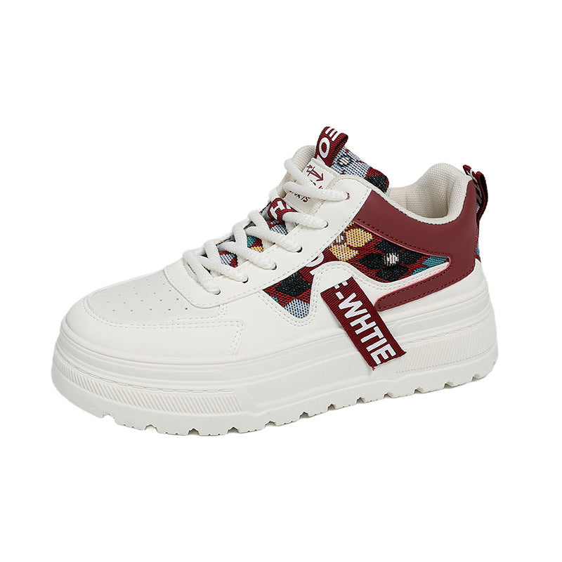 Damen Plateau-Sneaker mit trendigem Design und ergonomischer Dämpfung Drune