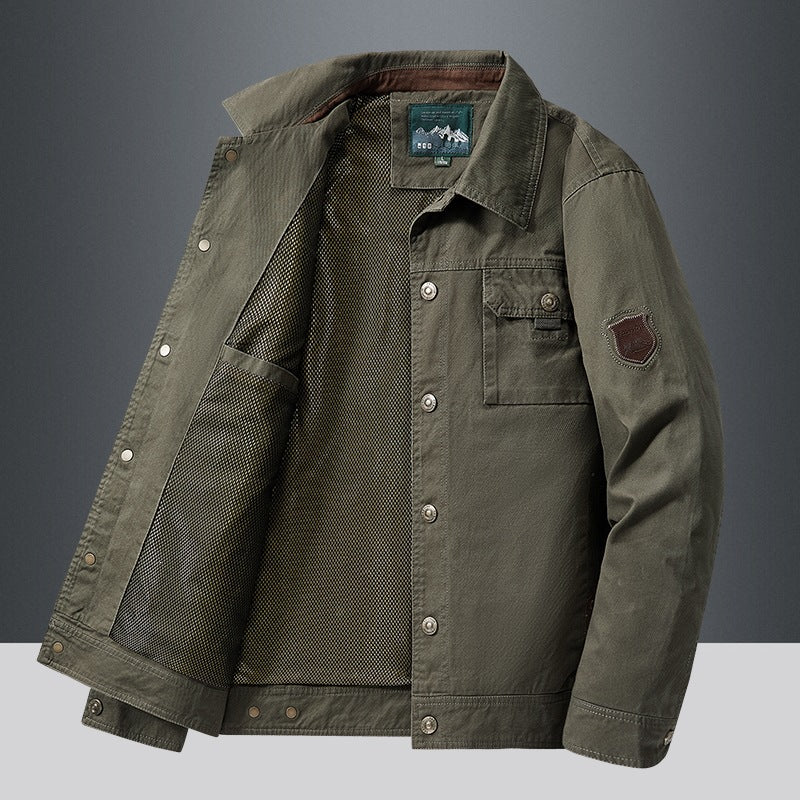Herren klassische Freizeitjacke Drune