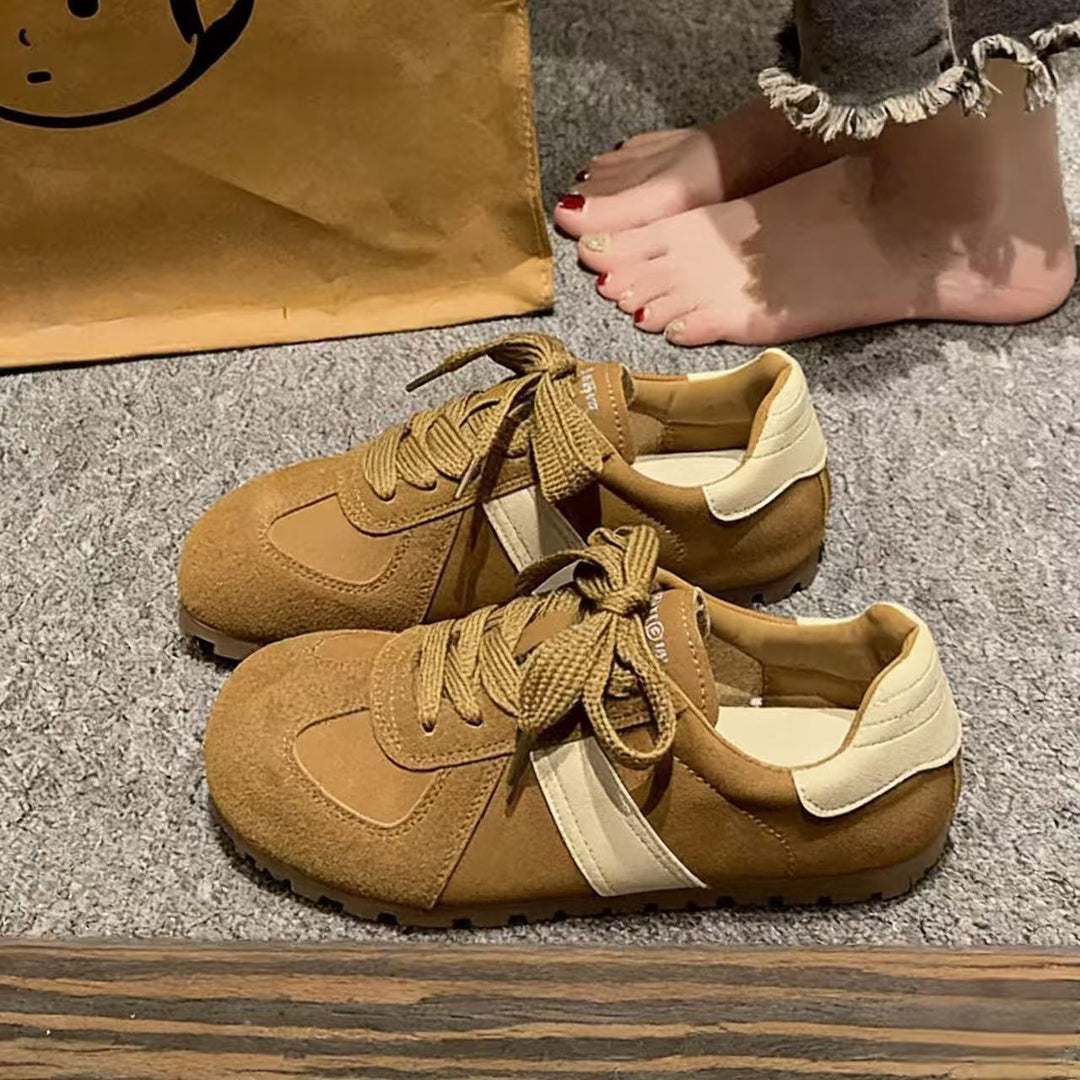 Damen Freizeitsneaker aus hochwertigem Wildleder mit komfortabler Sohle Drune