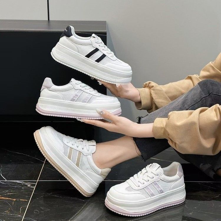 Damen Sportliche Sneakers mit atmungsaktiver Mesh-Oberfläche und komfortabler Dämpfung Drune