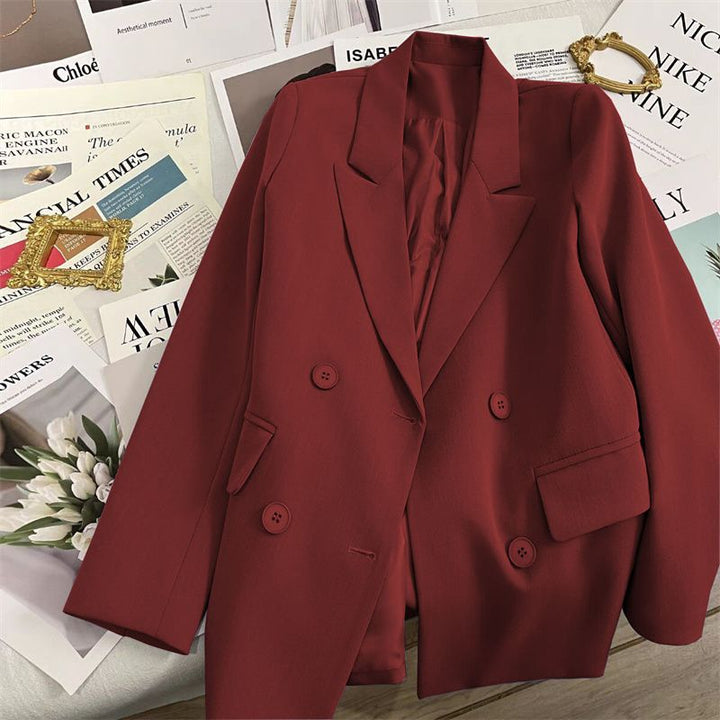 Damen Zweireihiger Blazer mit elegantem Schnitt Drune