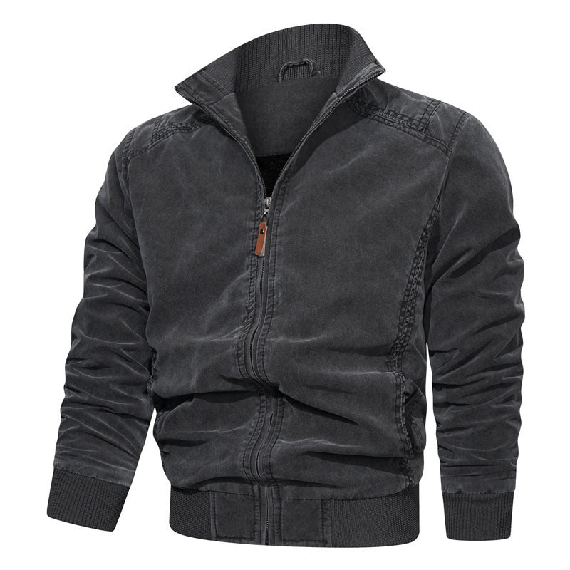 Herren Sportliche Bikerjacke Drune